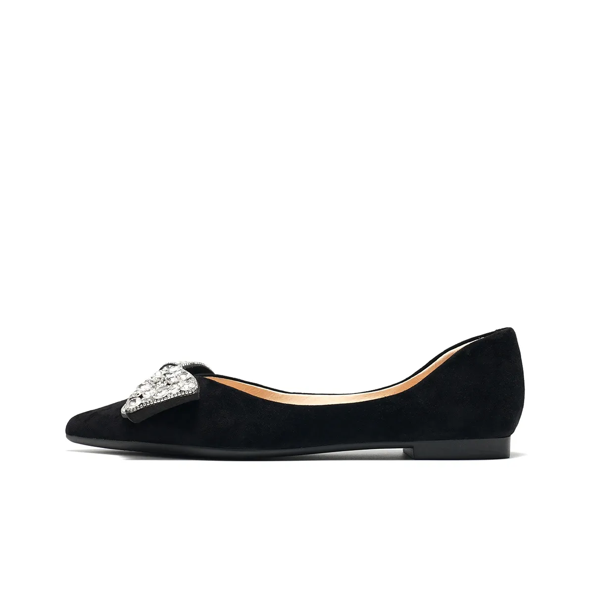 ST SAT Сверкающий страз бабочка мода повседневная обувь 1,3 см женский