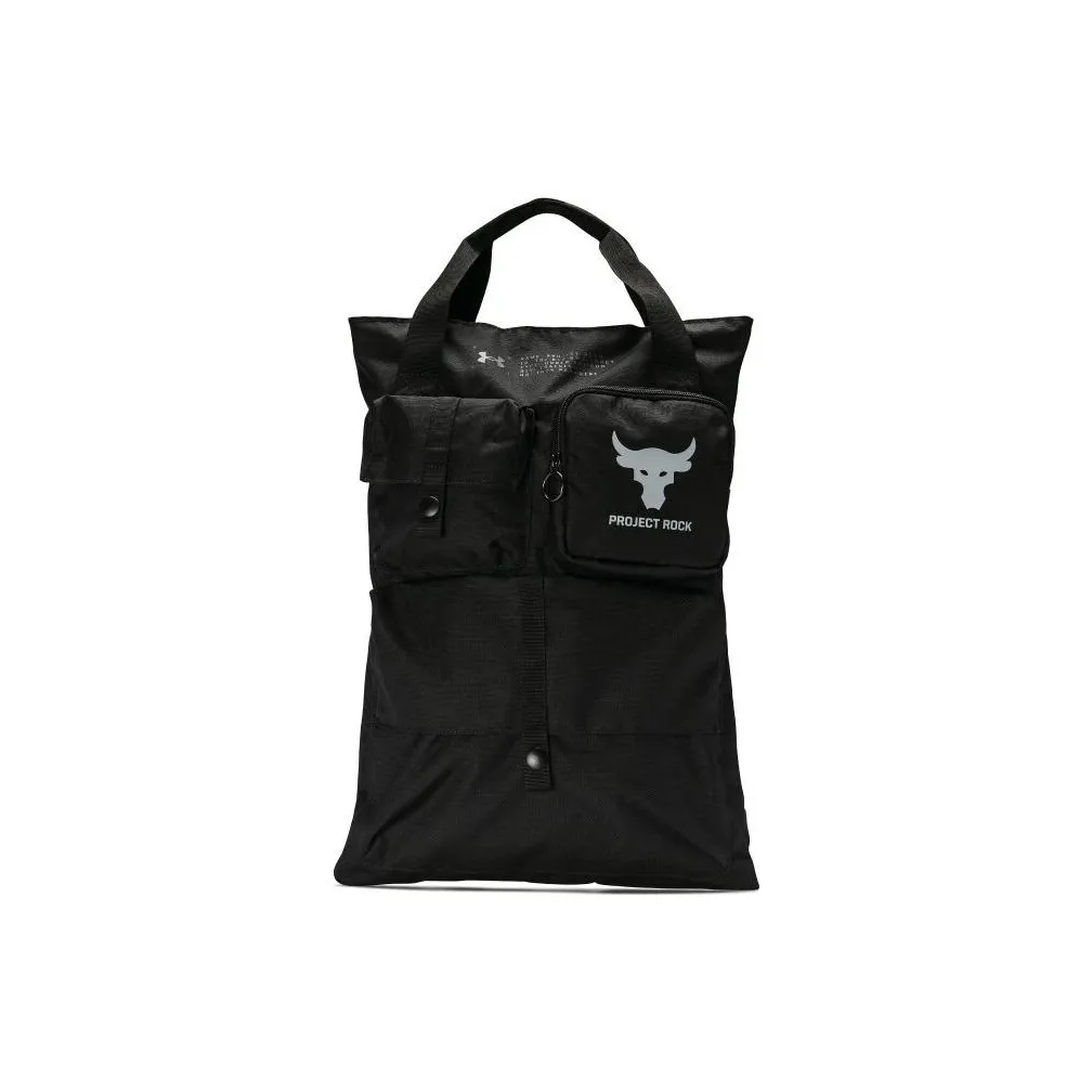 Under Armour Polyester Backpack Medium Size Unisex Black
