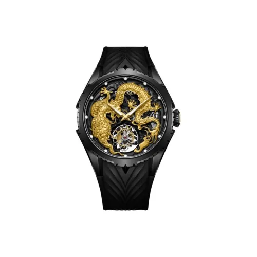 Павлин Автоматический Механический Movement Мужские Часы 45,5mm*13,1mm Вырез
