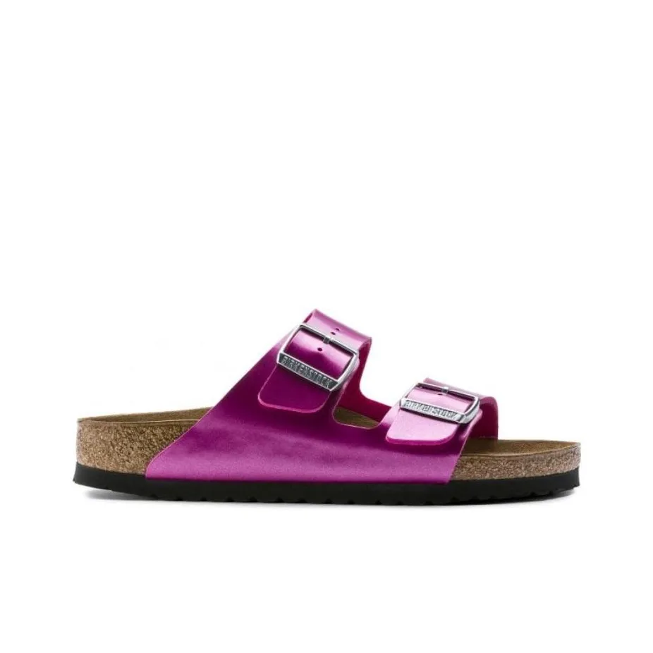 Birkenstock Slide Slippers Women's Fuchsia