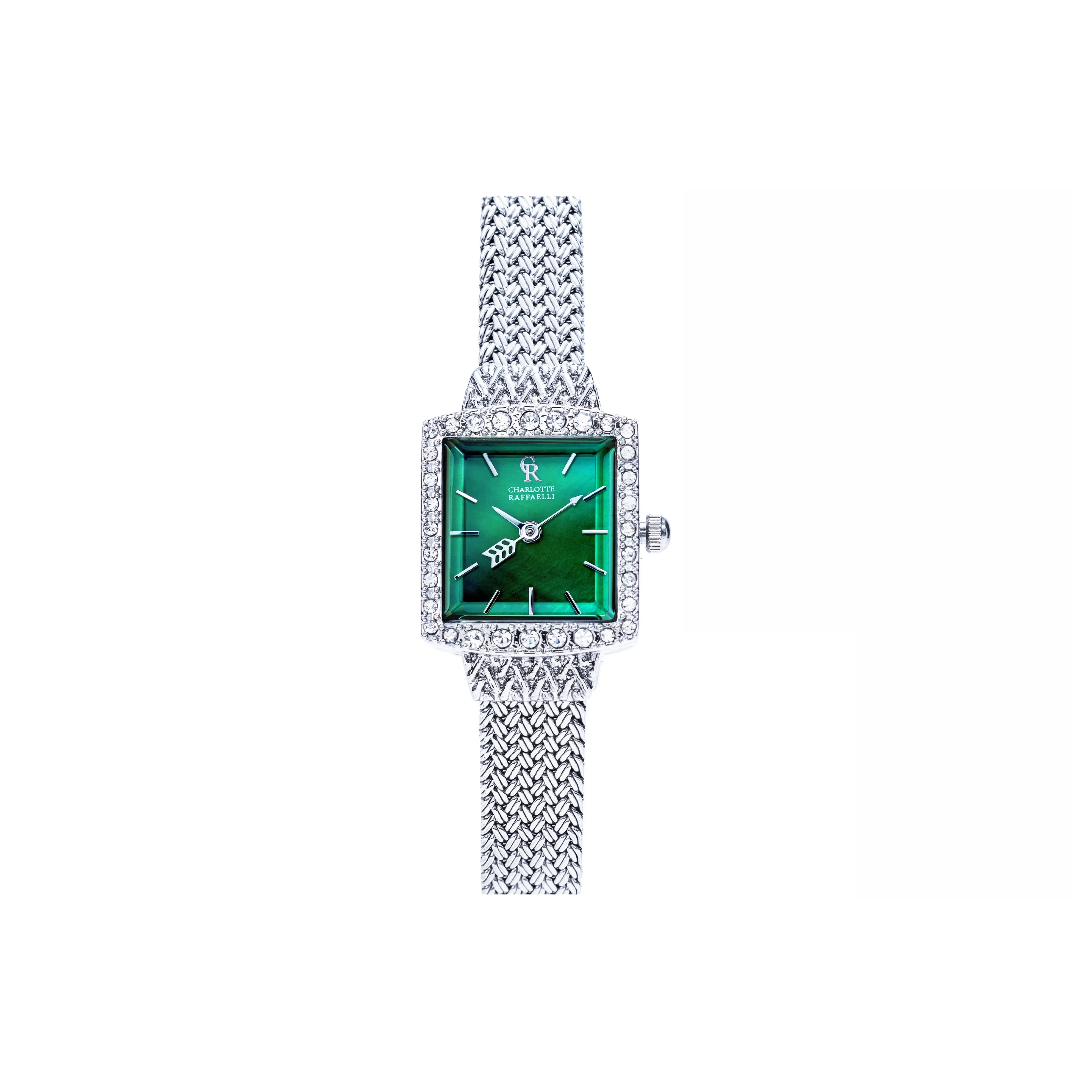 CHARLOTTE RAFFAELLI Кварцевый механизм Женские часы Radiant Collection 22мм*22мм*9мм Синий