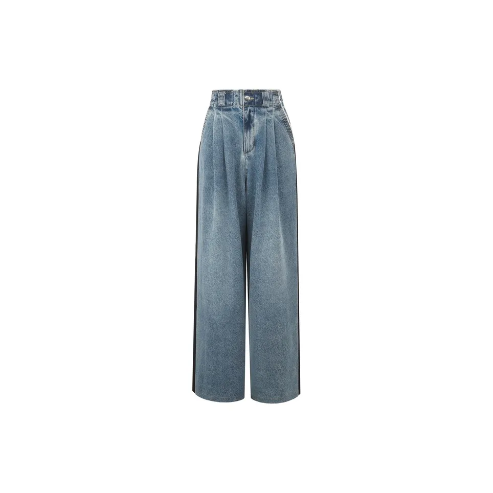 Three Quarters Jeans Women's Blue