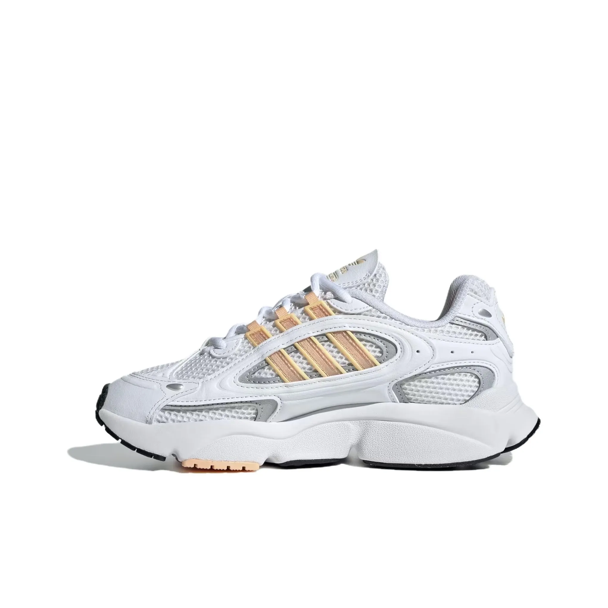 Adidas Originals Ozmillen Дышащие Низкие Беговые Кроссовки Женские Белые