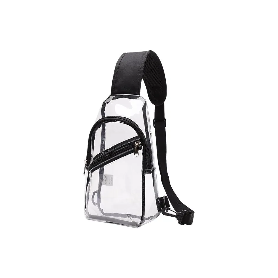 TINYAT ПВХ Сумка через плечо Унисекс