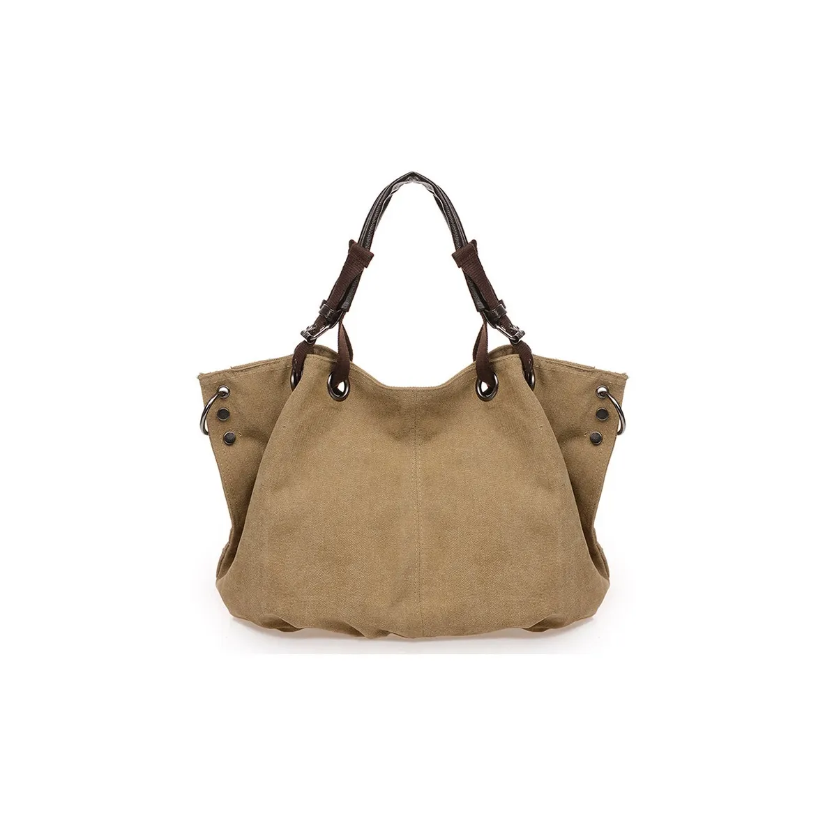 FAVOR Canvas Bag Crossbody Bag Regular Unisex Khaki Black Coffee Army Green FAVOR Холщовая сумка через плечо стандартная унисекс хаки черный кофейный армейский зеленый