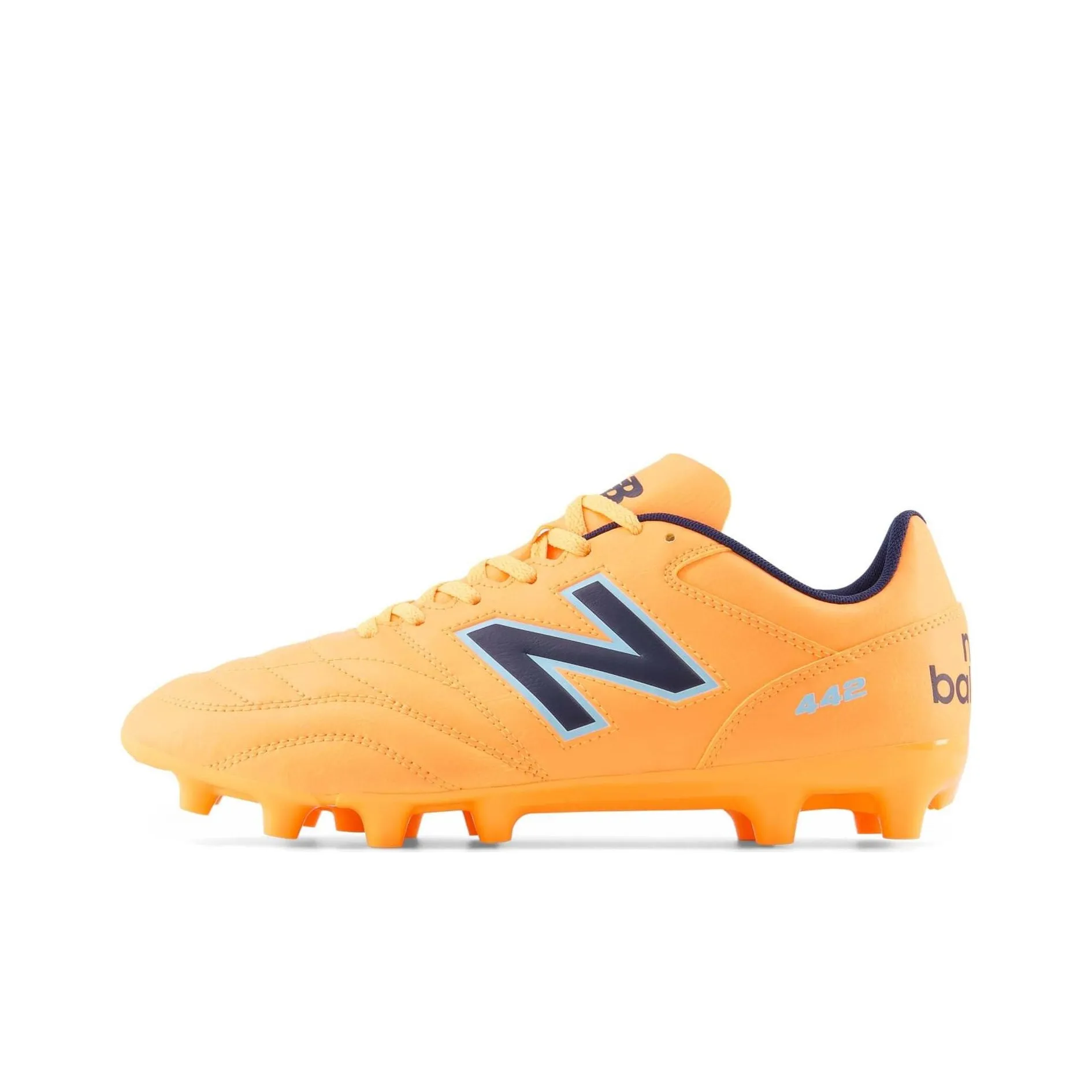 New Balance 442 V2 HG Hard Ground Soccer Shoes Men's Yellow