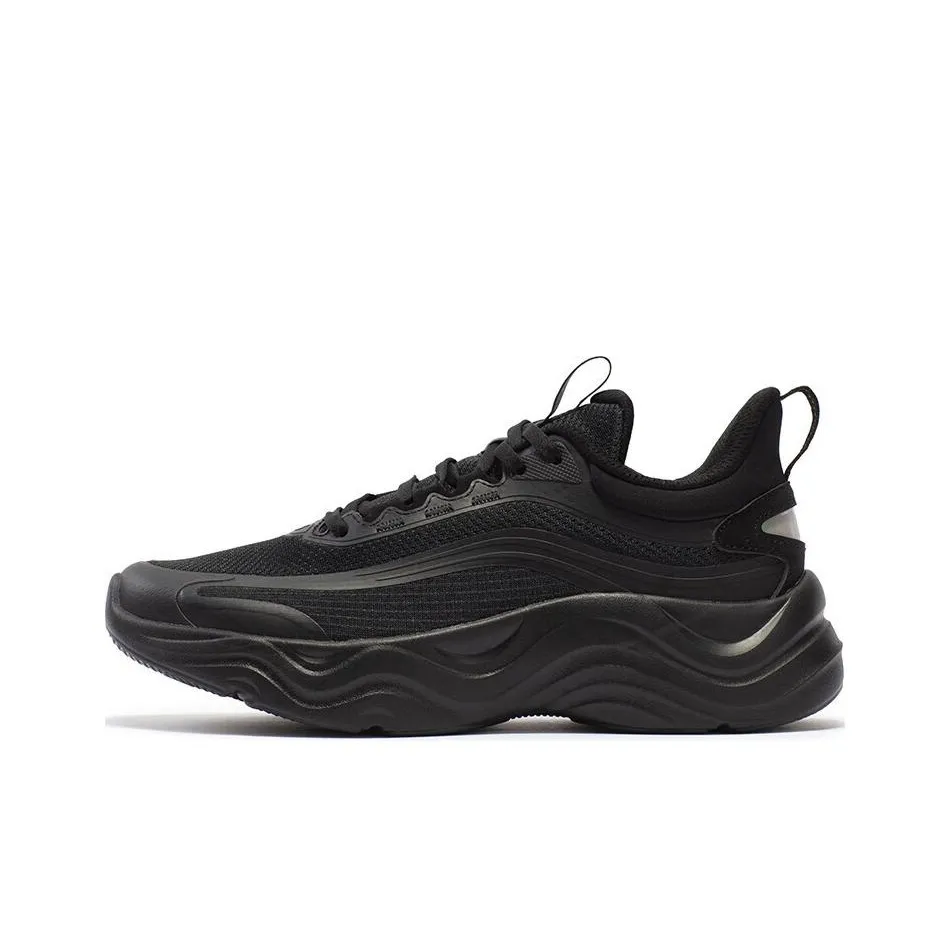 361° Slip Resistant Low Top Running Shoes Women's Black
