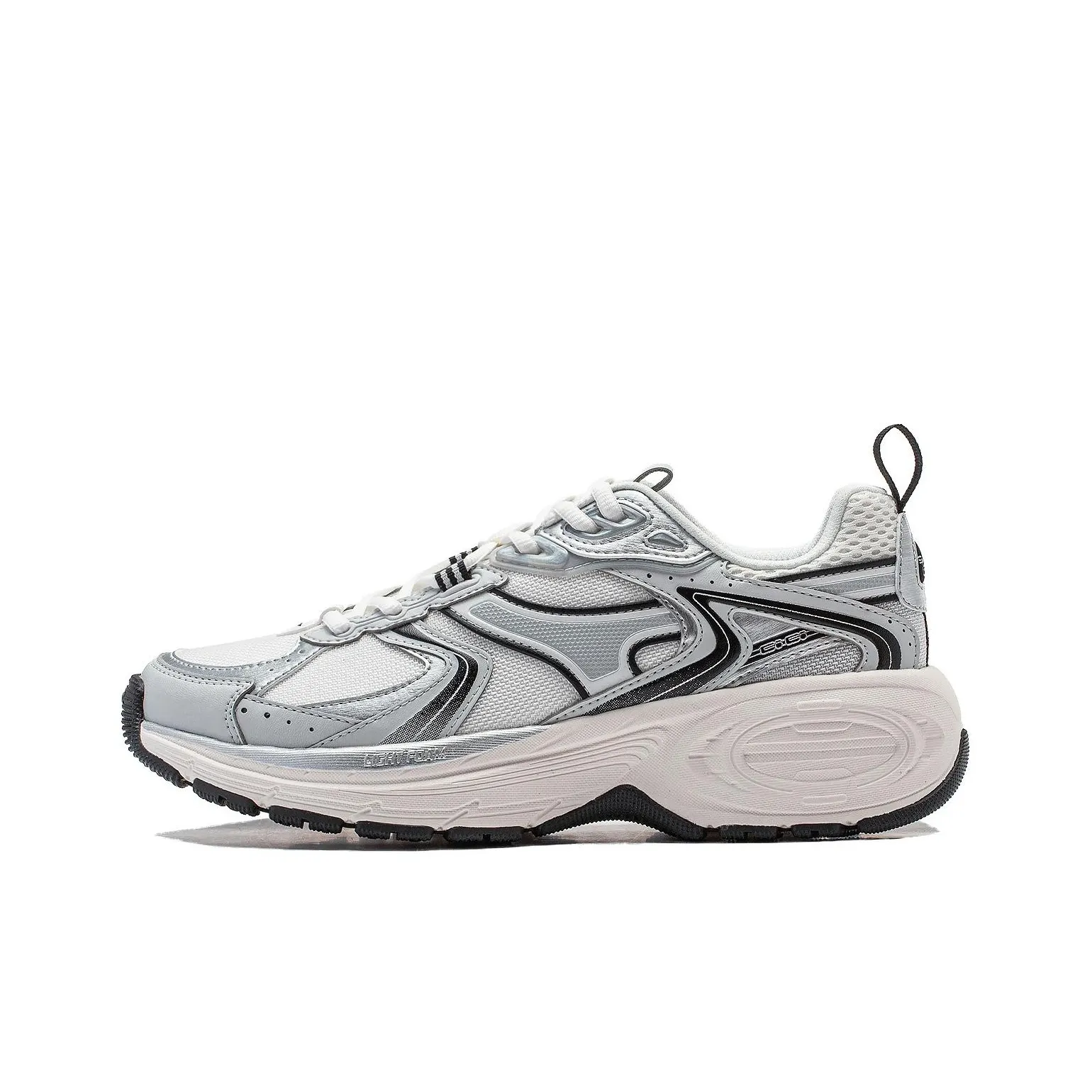 LiNing 92 CICI V2 Cushioning Wear-Resistant Low-Top Casual Shoes Women's White Silver