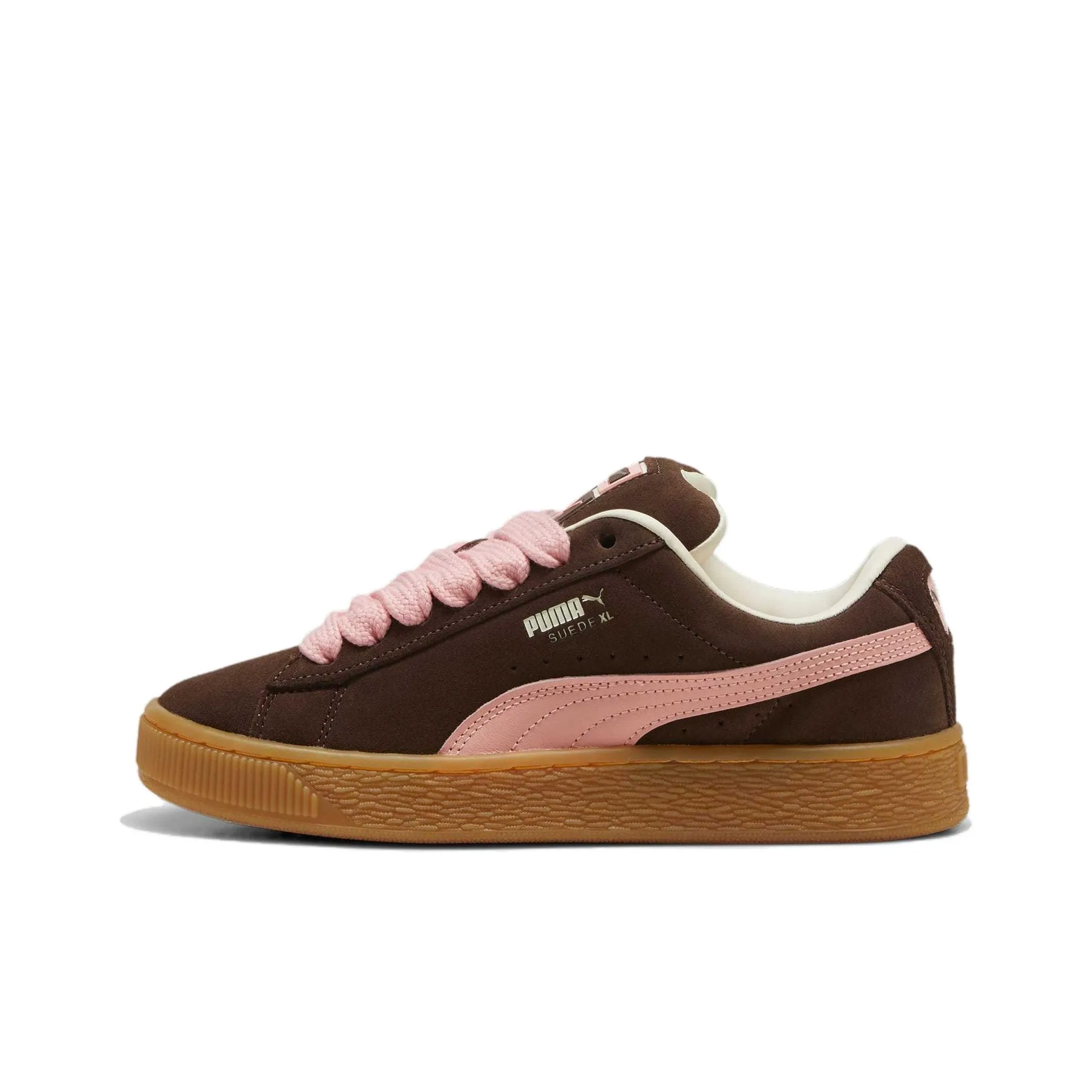 PUMA Suede Xl Chestnut Brown Peach Smoothie Women's