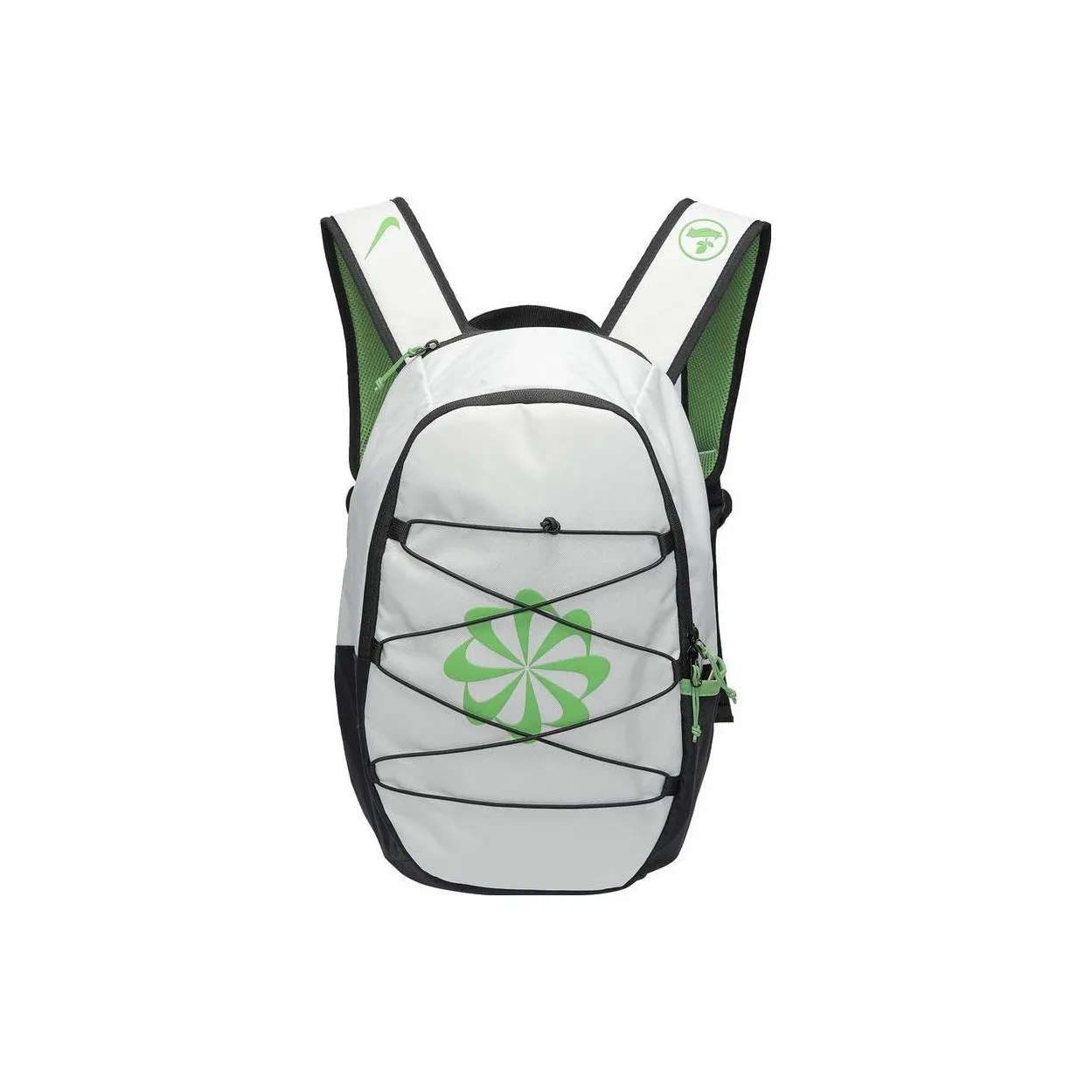 Nike Ткань Рюкзак Стандартный Мужской Серый и Черный