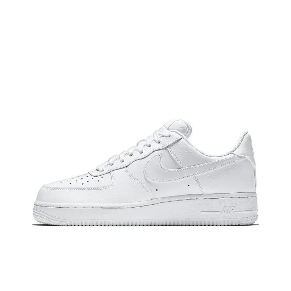 Nike Air Force 1 Женские Slip-resistant Abrasion-resistant Низкий топ Повседневная обувь Женская Белая