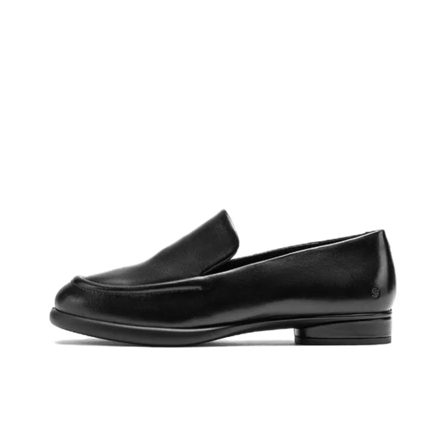 Ecco Лоферы Черные Женские