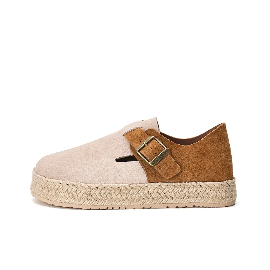 Joy&Mario Espadrilles Unisex Camel/Gray/Pink