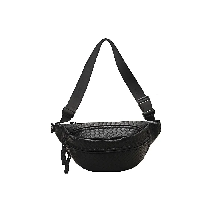 HAWA ПУ (полиуретан) Сумка через плечо Sling Сумка Средний Унисекс Черный Коричневый Белый