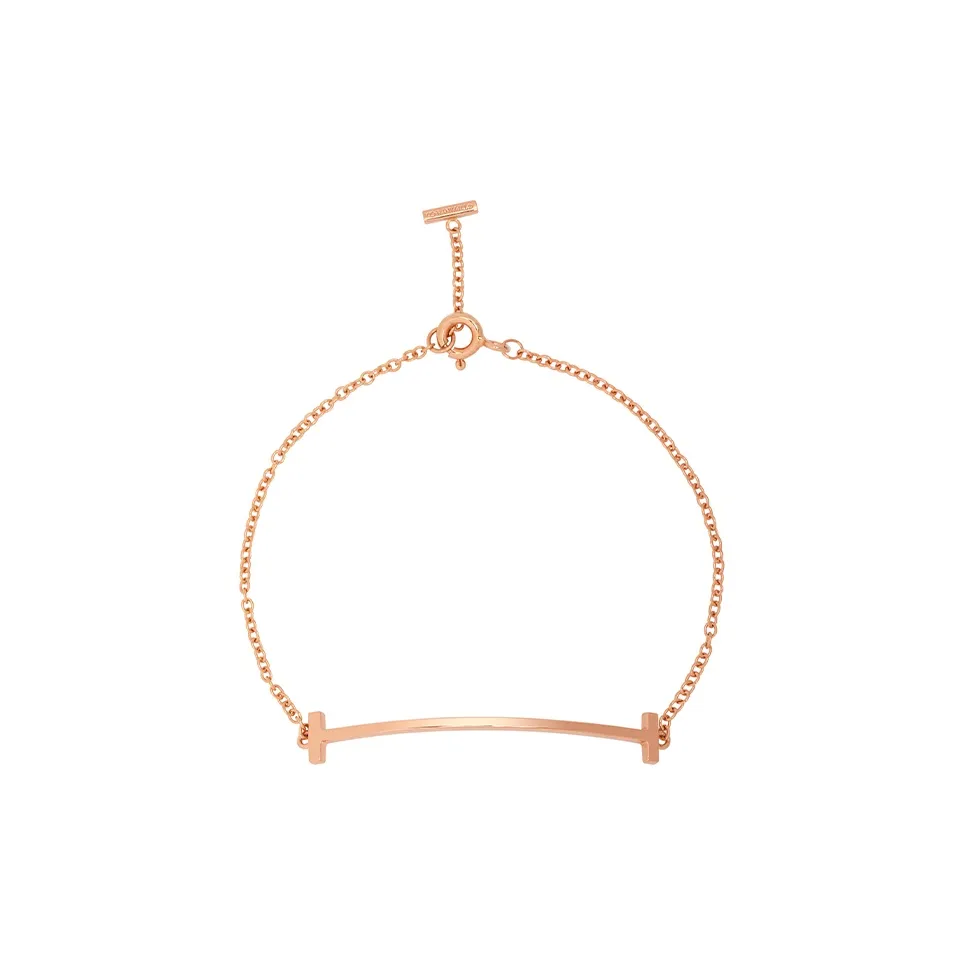 TIFFANY & CO. 18K Rose Gold Bracelets Women's Rose Gold
