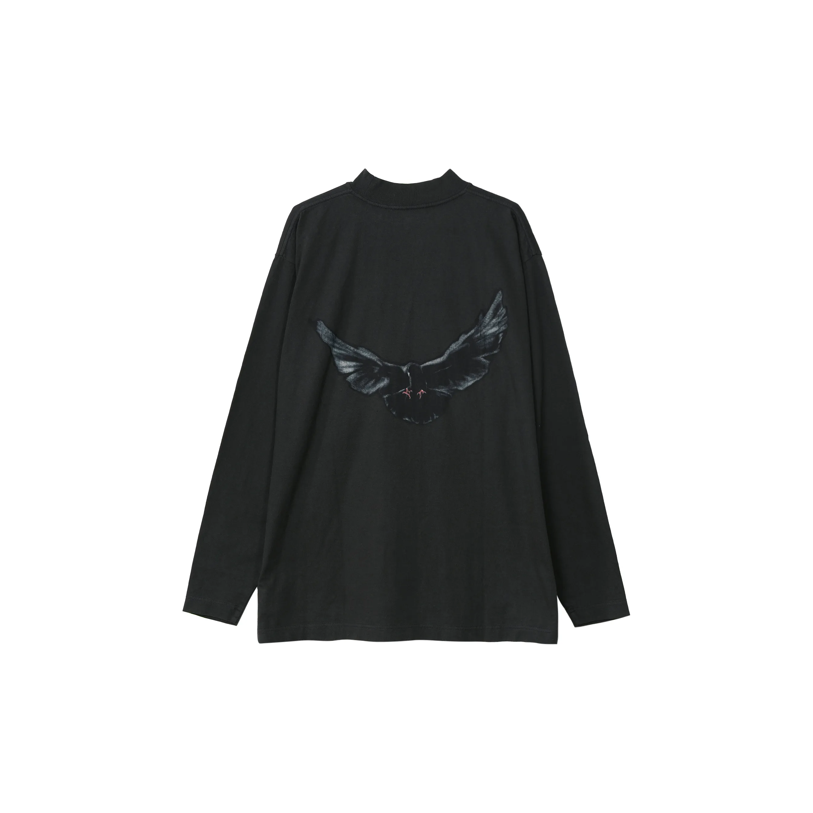 YEEZY x Gap X Balenciaga Dove Longsleeve Tee T Shirt Unisex Black