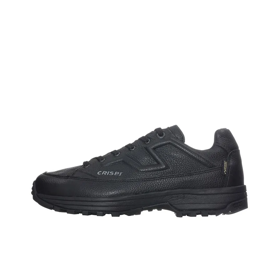 CRISPI Addict Cushioned Anti Slip Wear Resistant Waterproof And Breathable Low Top Trekking Shoes Men's Black