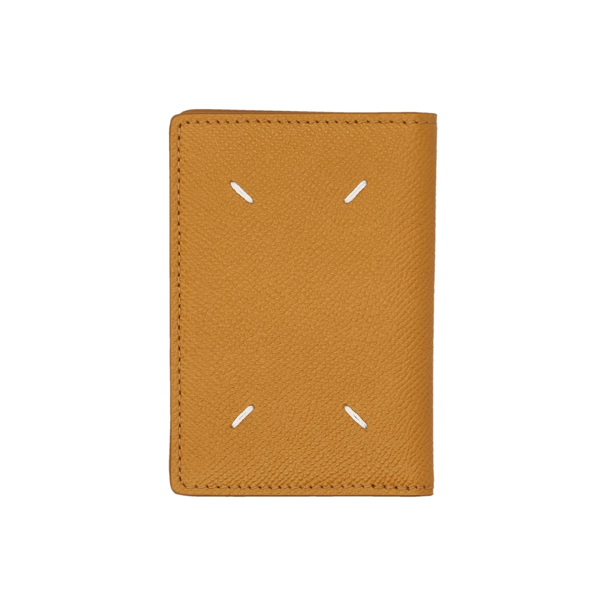 Maison Margiela Calfskin Wallet Trumpets Women's Mustard