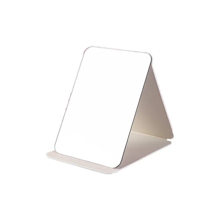 A Few More Cute Pearl White Foldable HD Глянцевый Портативный Настольный Спальня для общежития Макияжные инструменты Унисекс