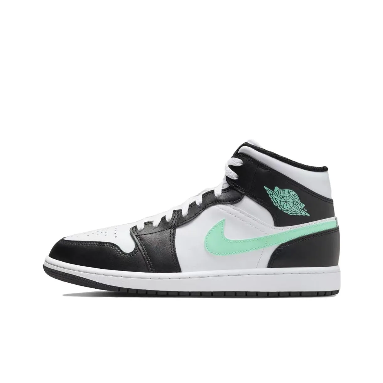 Jordan 1 Mid Green Glow
