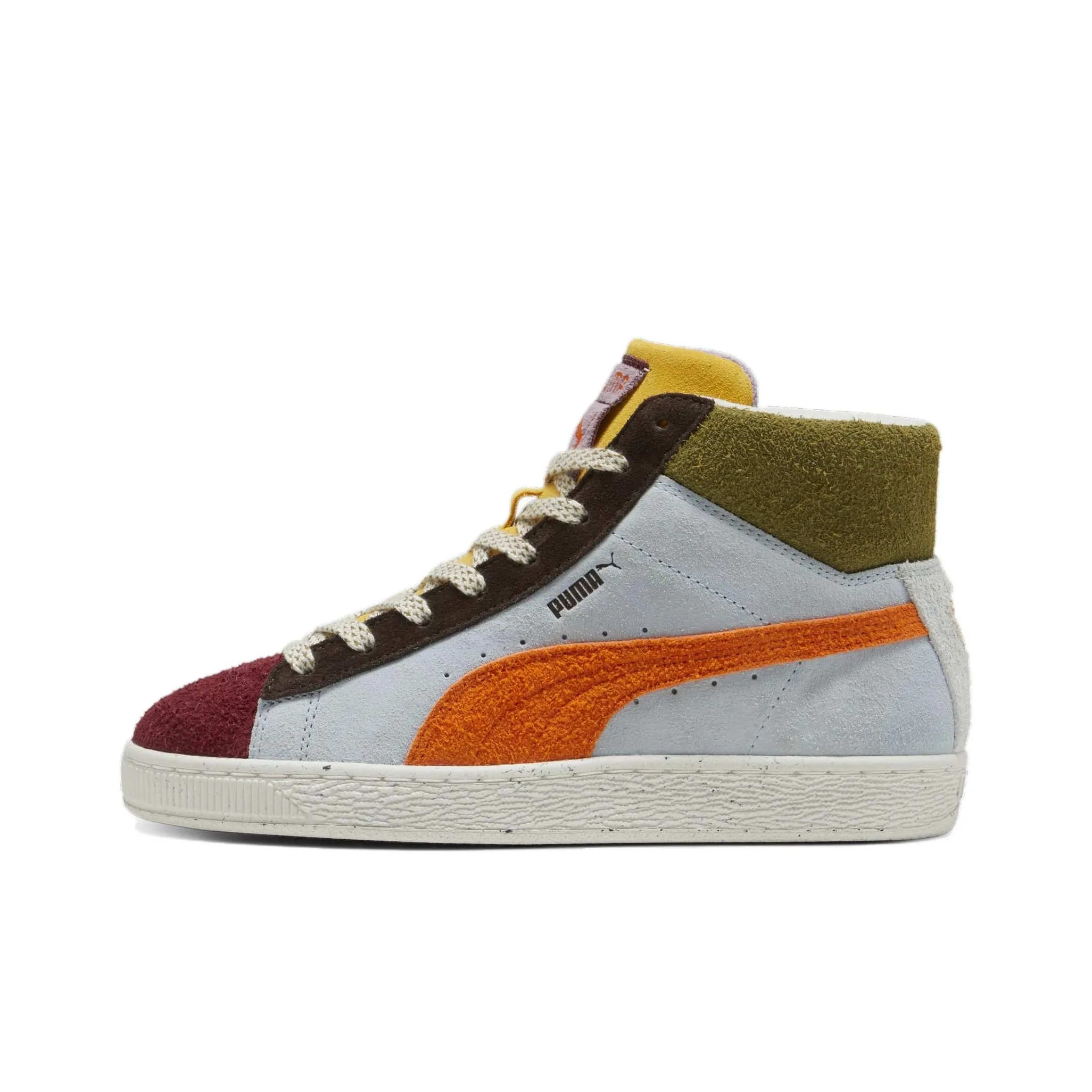 PUMA Lemlem X Suede Mid 'Icy Blue Cayenne Pepper' Women's