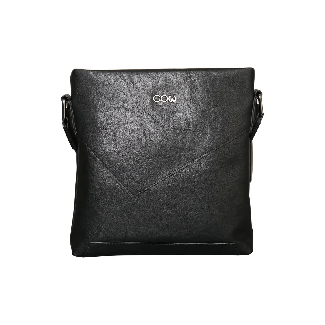 COW Сумка через плечо из микрофибры сумка на плечо большая мужская черная