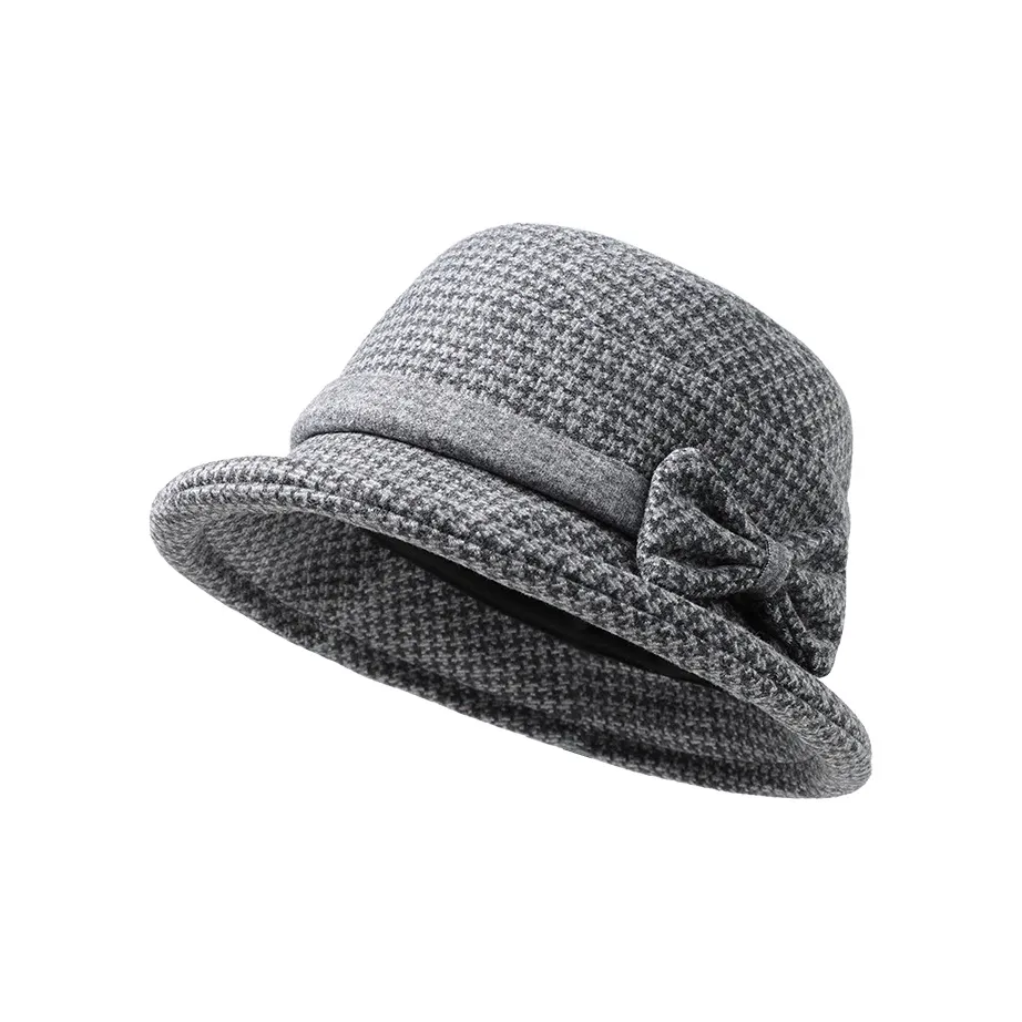 Shizhu Woolen Bucket Hats Women's