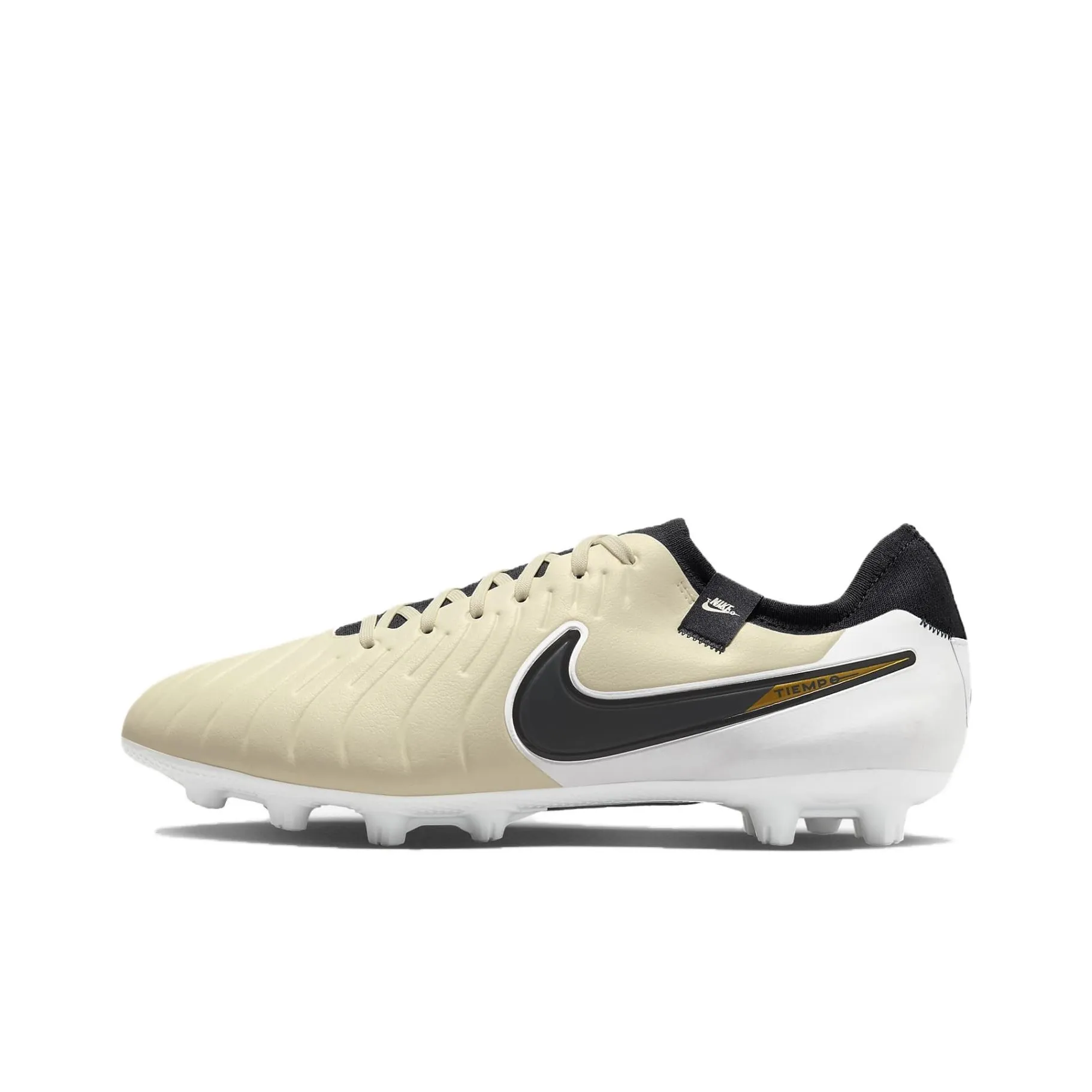 Nike Tiempo Legend 10 Soccer Shoes Unisex Low Top Yellow Black