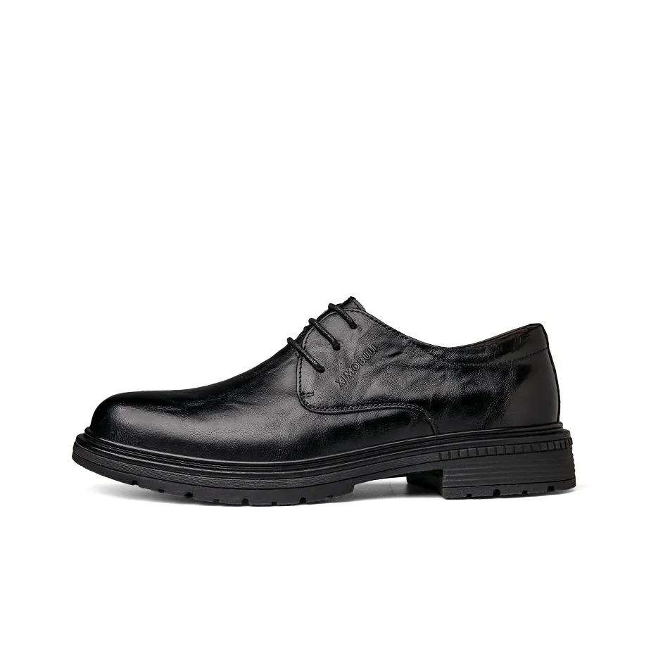 XIMO BULL Dress Shoes Unisex Black
