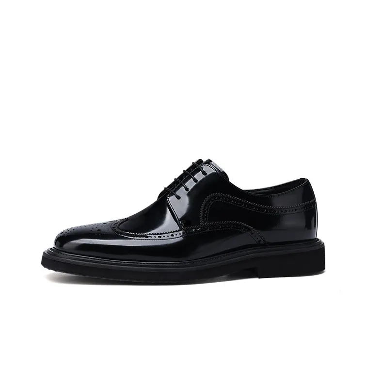U7 Dress Shoes Men's Low Top Black