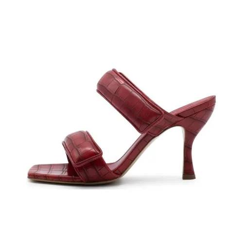 GIA BORGHINI Слипоны Бургундский Женские