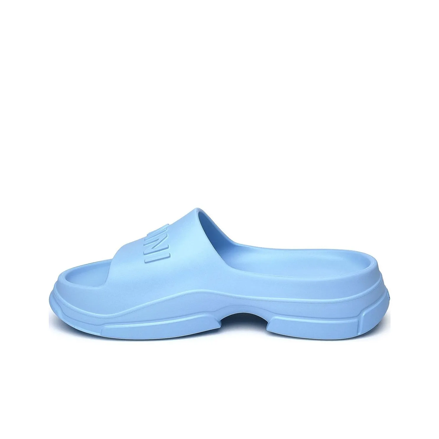 GANNI Logo-embossed Slides