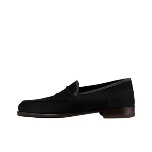 JOHN LOBB Лоферы Черные Мужские