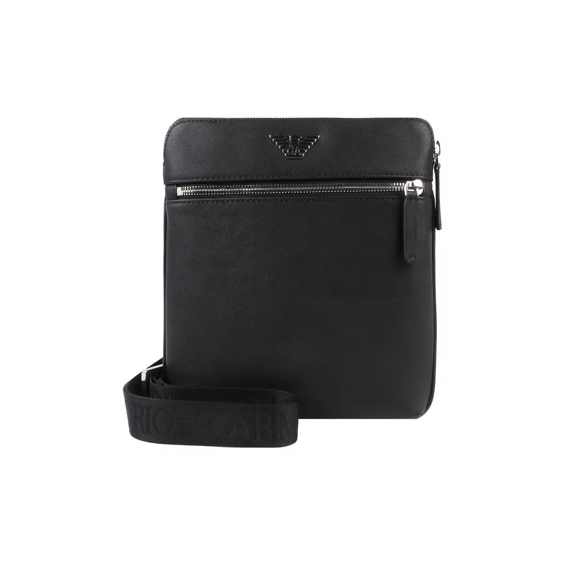 EMPORIO ARMANI Polyamide Business Bag, Shoulder Bag, Crossbody Bag Regular Men's Black