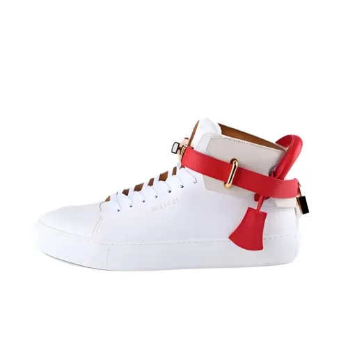 Buscemi Кроссовки для скейтбординга High Top Белый и Красный Мужские