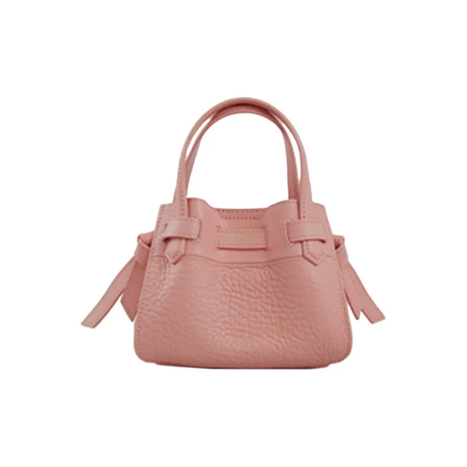 POURCHET Корова Кожа Сумка Маленькая Женская Розовая Серый Черный Зеленый