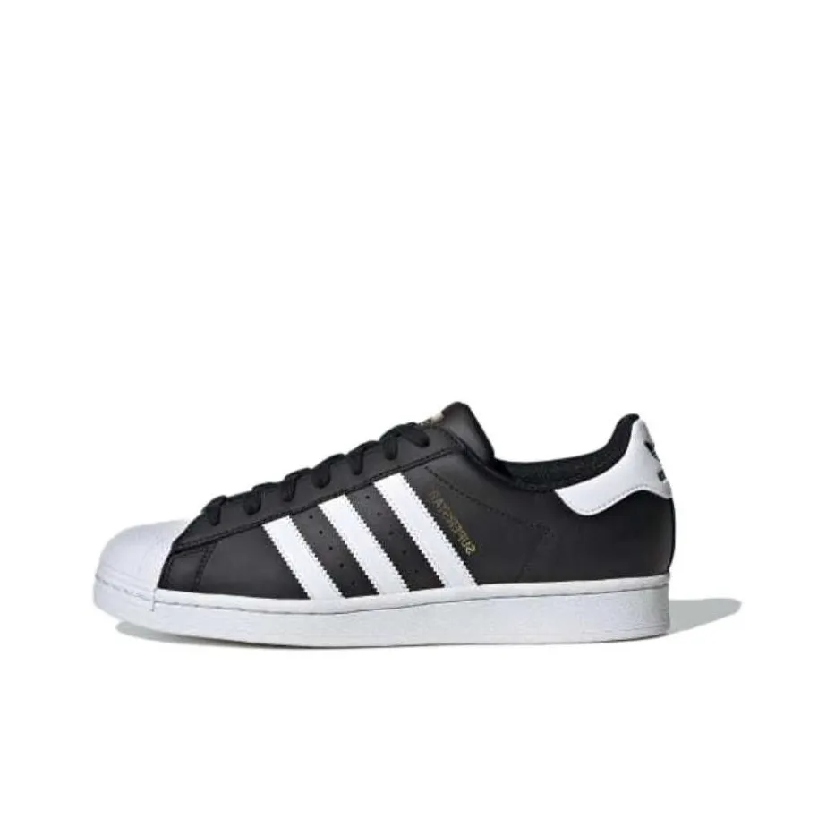 Adidas Originals SUPERSTAR Кроссовки для скейтбординга Мужские Black White