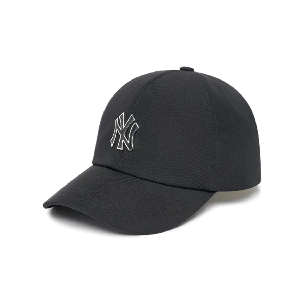 Бейсбольные кепки MLB Base Logo из нейлона и хлопка унисекс черные