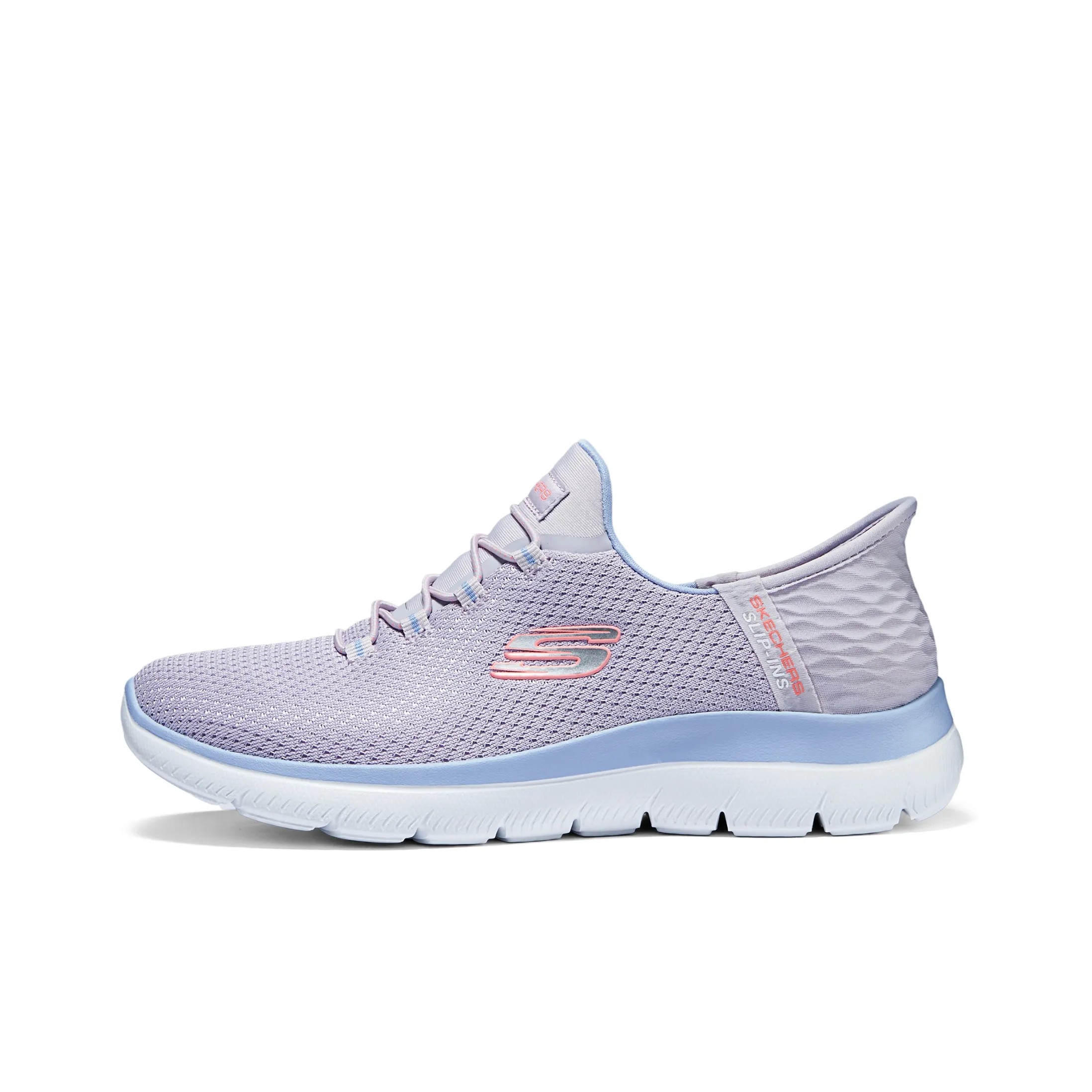 Skechers Slip Ins Penetration Technology Low Top Casual Shoes Women's Purple