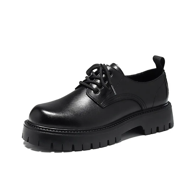 Cachiotti Casual Leather Shoes Men's Low Top Black, Gray, Yellow