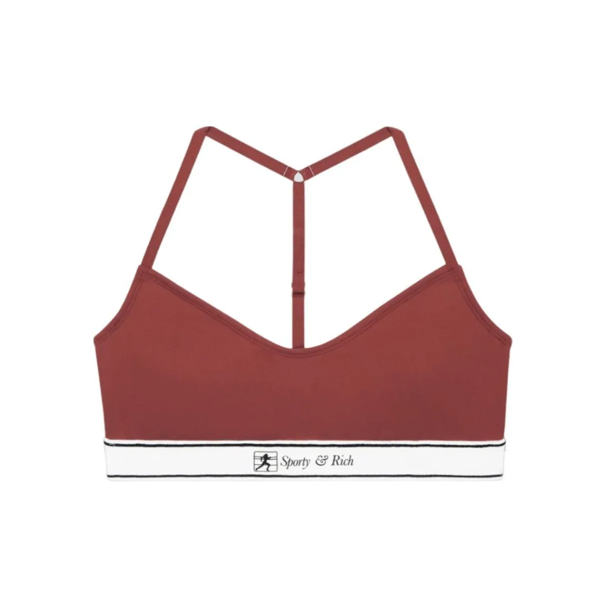 SPORTY & RICH Runner Script Bralette