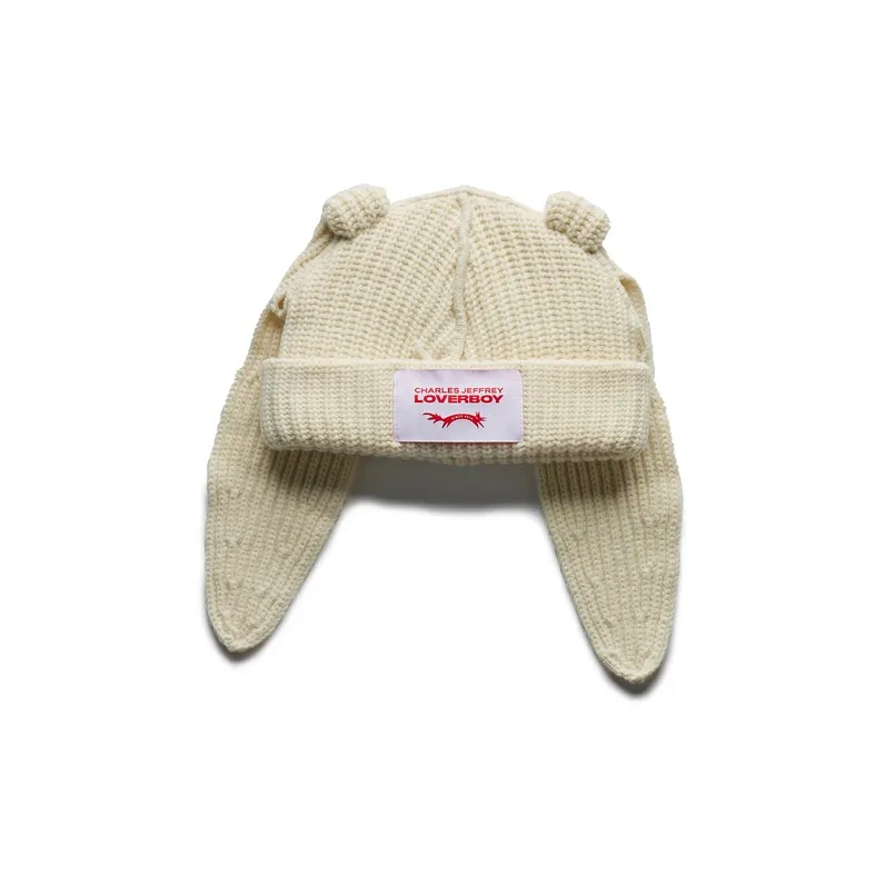CHARLES JEFFREY Floppy bunny ears Beanie