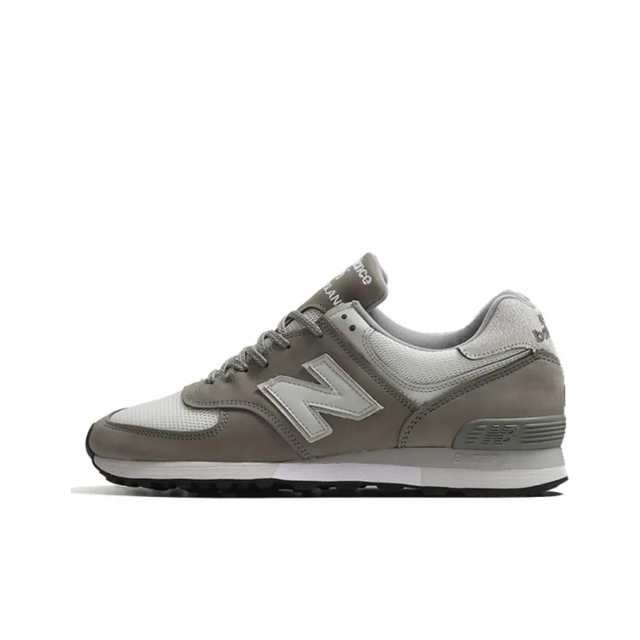 New Balance NB 576 Устойчивые к истиранию низкие беговые кроссовки для мужчин бежевого цвета