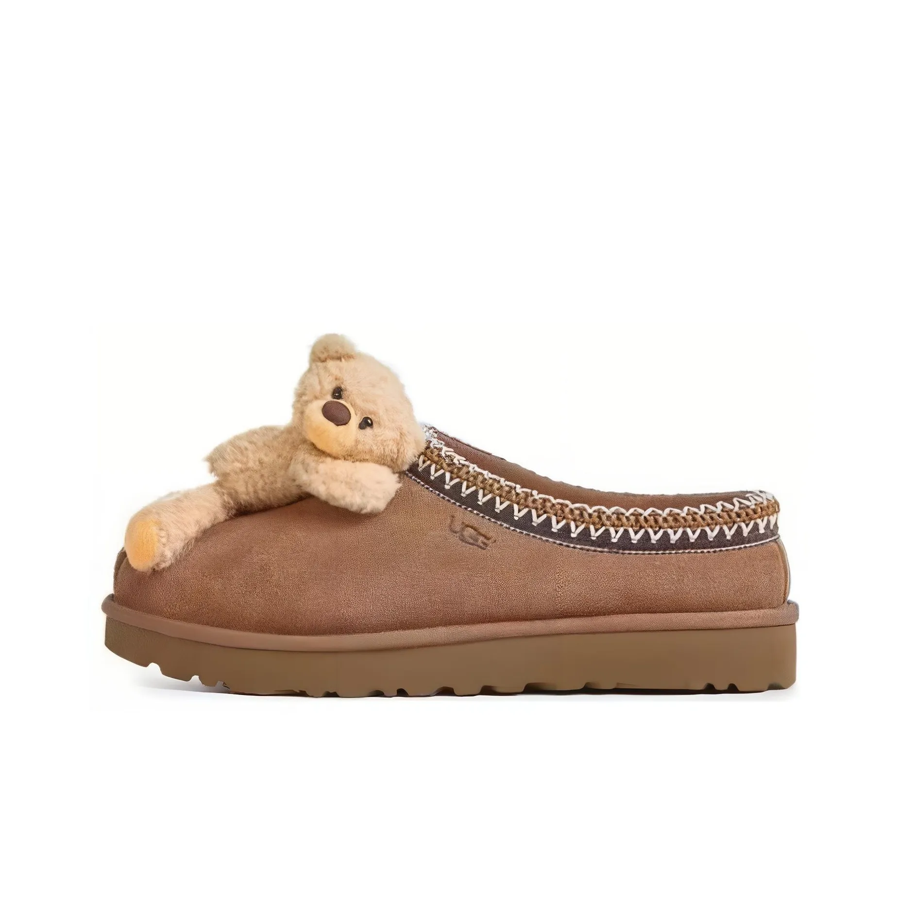 UGG Rubber Sole Quick Dry Wrap toe Slippers Unisex
