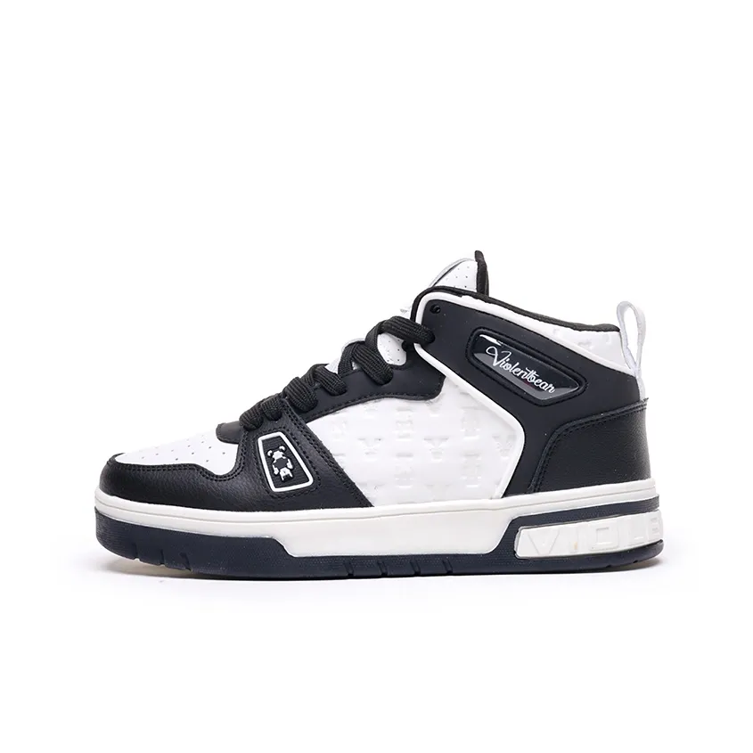 Violentbear Coverage Thermal Slip Resistant Waterproof Abrasion Resistant High Top Skateboard Shoes Unisex
