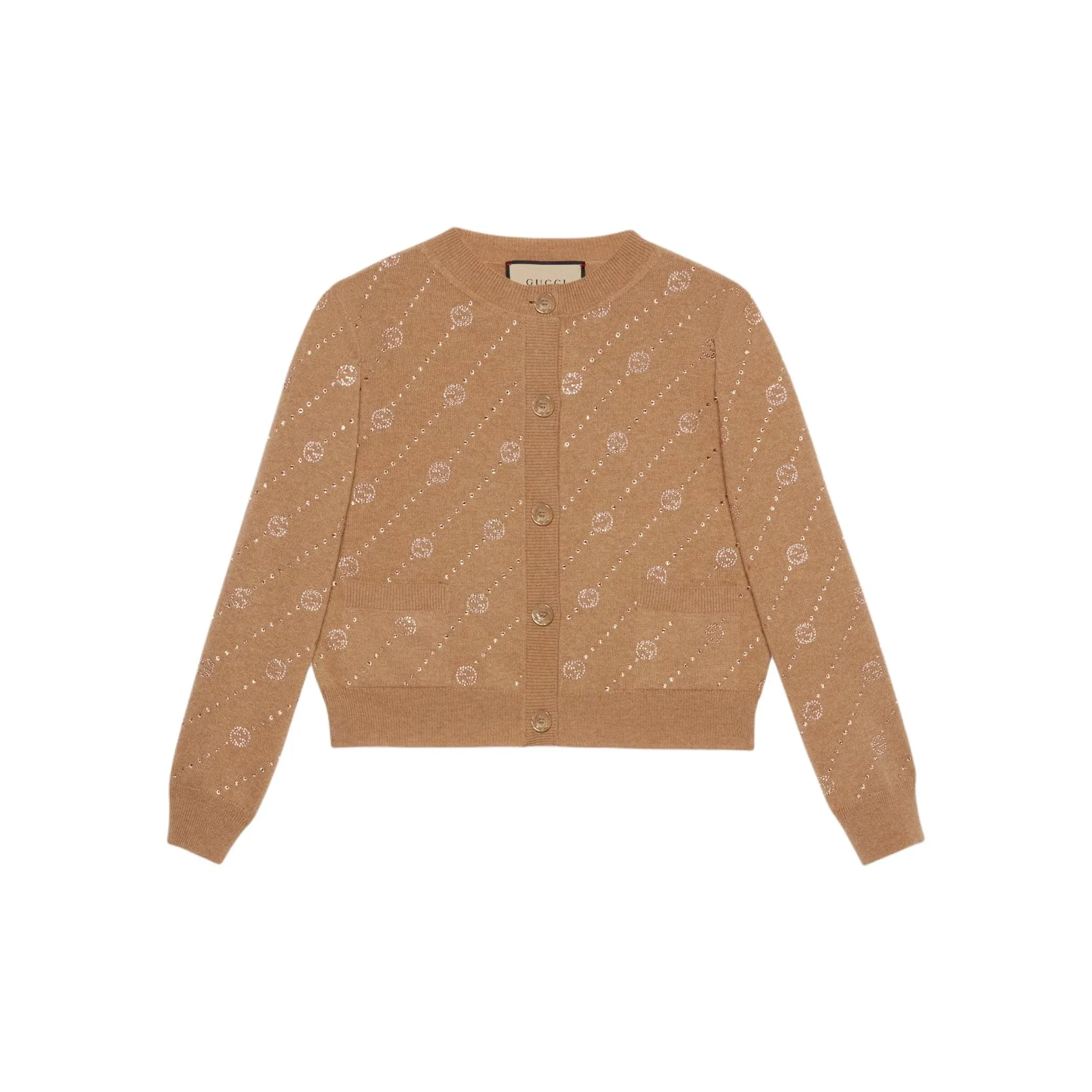 GUCCI Interlocking G Cashmere Cardigan