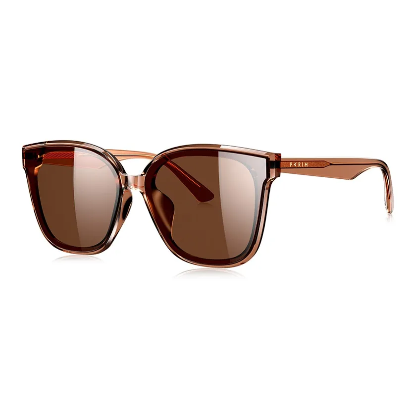 PARIM TR90 Квадратные Солнцезащитные Очки Унисекс Черные
