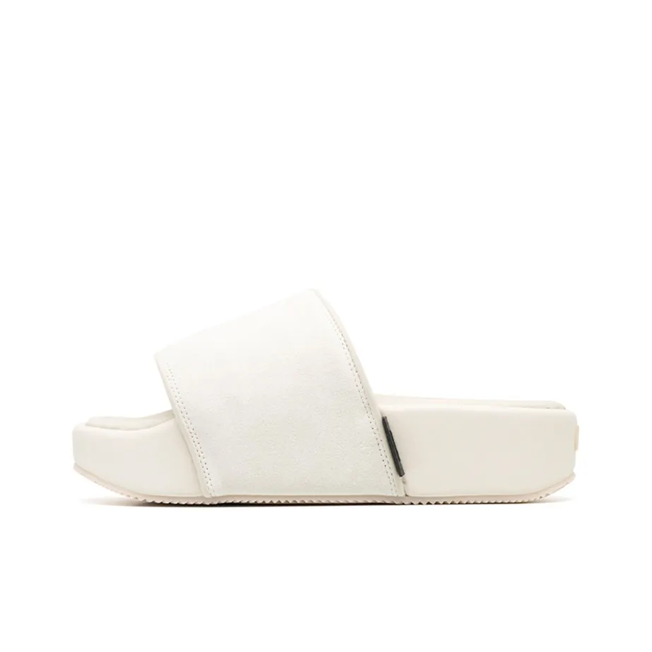 Y 3 Резиновая подошва устойчивая к абразиву унисекс слипоны белый