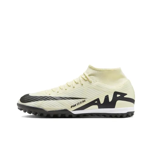 NIKE Mercurial Superfly 9 Футбольные бутсы MID Топ Бежевый Мужские