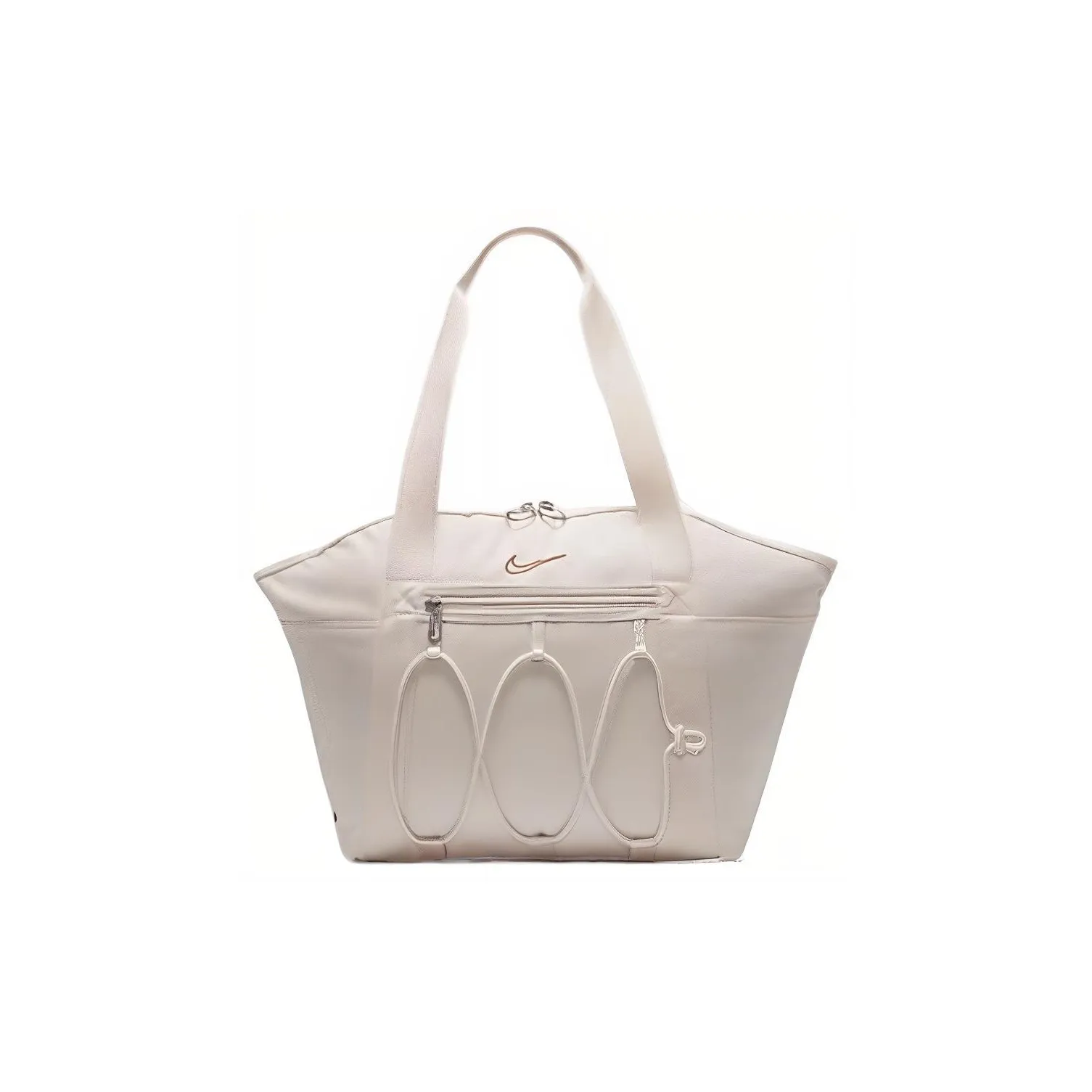 Nike Полиэстер Тоут Сумка Сумка для покупок Сумка Обычная Унисекс Бежевая